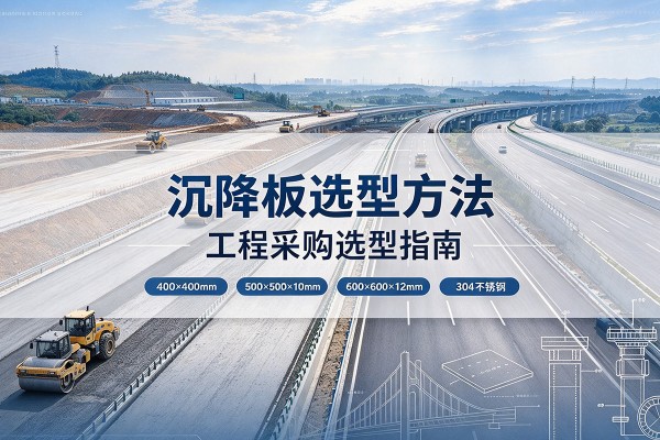 浑源沉降板选择方法