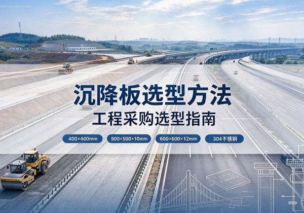 浑源沉降板选择方法